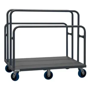 DURHAM MANUFACTURING PM6W-3048-6PU-95 Panel Moving Truck, 4 Welded Divider, Size 30 X 48 X 45 Inch | CF6LFL