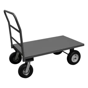 DURHAM MANUFACTURING PT304810/12PN95 Platform Truck, Capacity 1750 Lbs, Size 30 x 48 Inch | CF6LFW