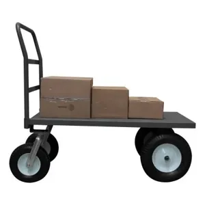 DURHAM MANUFACTURING PT304812/16PN95 Platform Truck, Capacity 2500 Lbs, Size 30 x 48 Inch | CF6LFX