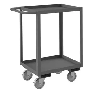 DURHAM MANUFACTURING RSC-1824-2-95 Stock Cart, 2 Shelf, Size 18-1/4 x 30-1/4 x 37-5/8 Inch | CF6LJP