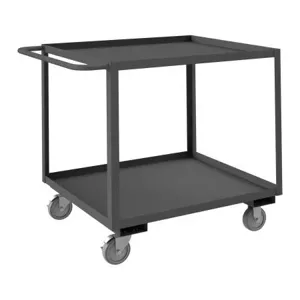 DURHAM MANUFACTURING RSC-1832-2-95 Stock Cart, 2 Shelf, Size 18-1/4 x 38-1/4 x 37-5/8 Inch | CF6LJY