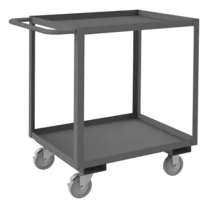 DURHAM MANUFACTURING RSC-2430-2-95 Stock Cart, 2 Shelf, Size 24-1/4 x 36-1/4 x 37-5/8 Inch | CF6LKJ