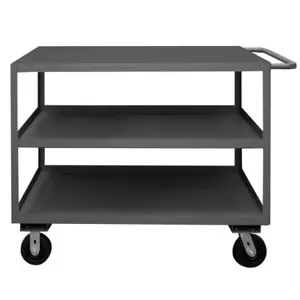 DURHAM MANUFACTURING RSC-2436-3-3K-TLD-95 Stock Cart, 3 Shelf, Size 24-1/4 x 42-1/4 x 39 Inch | CF6LKX