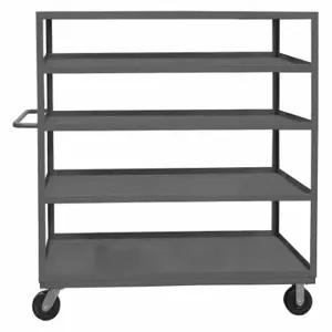 DURHAM MANUFACTURING RSC-2448-5-3K-95 Stock Cart, 5 Shelf, Size 24-1/4 x 54-1/4 x 60 Inch | CF6LME