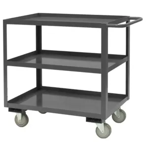 DURHAM MANUFACTURING RSC-3060-3-95 Stock Cart, 3 Shelf, Size 30-1/4 x 66-1/4 x 37-5/8 Inch | CF6LNL