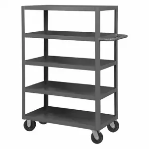 DURHAM MANUFACTURING RSC-3060-5-3K-95 Stock Cart, 5 Shelf, Size 30-1/4 x 66-1/4 x 60 Inch | CF6LNP