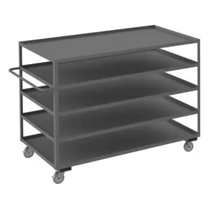 DURHAM MANUFACTURING RSC-3672-5-95 Stock Cart, Heavy Duty, Size 72 x 36 Inch | AB3HNP 1TGV7