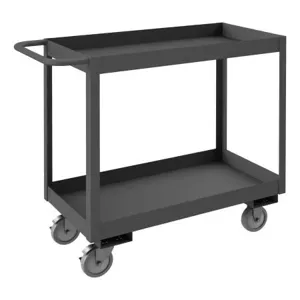 DURHAM MANUFACTURING RSC3-1836-2-95 Stock Cart, Capacity 1200 Lbs, Size 36 x 18 Inch, Steel | AA7MYG 16D875