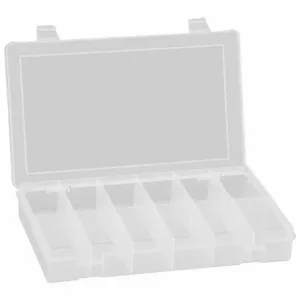 DURHAM MANUFACTURING SP12-CLEAR Compartment Box, Small, 12 Compartment, Clear | AA7DVR 15V201