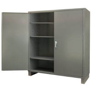 DURHAM MANUFACTURING SSC-722484-BDLP-3S-95 Cabinet, 3 Shelf, 72 x 24 x 84 Inch Size | CG6DTA