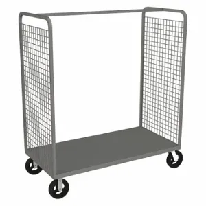 DURHAM MANUFACTURING W2ST-306068-1-8MR95 Wire Cart, 1 Shelf, Size 30 x 60 x 68-9/16 Inch | CF6LXQ