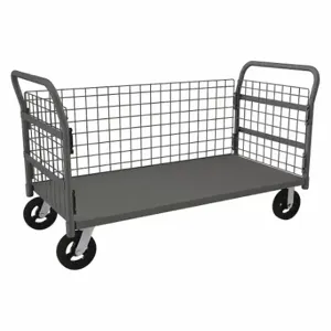 DURHAM MANUFACTURING W3SPT-306038-1-8MR95 Wire Cart With Removable Handle, Size 30 x 67-1/4 x 38-1/4 Inch | CF6LXU