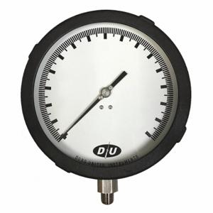 DURO 6.2020213E7 Industrial Pressure Gauge, Back Flange, 0 to 15 psi, 6 Inch Size Dial | CP3XYK 442Y34