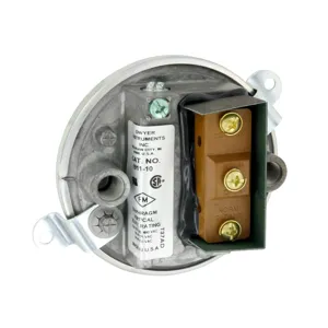 DWYER INSTRUMENTS 1910-00 Pressure Switch, SPDT | AH2CWK 25E960