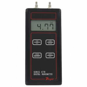 DWYER INSTRUMENTS 477B-1 Digitales Handmanometer | CF2BCE 55EJ30