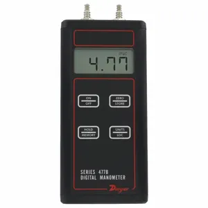 DWYER INSTRUMENTS 477B-1 Handheld Digital Manometer | CF2BCE 55EJ30