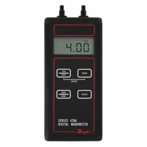 DWYER INSTRUMENTS 478A-1 Digital Manometer, -60 Inch Wc To 60 Inch Wc, 4 Digit Lcd | CP3YEB 25F122