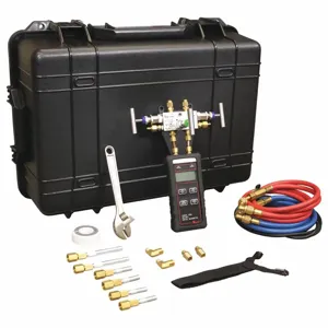 DWYER INSTRUMENTS 490A-1-HKIT Digital Hydronic Manometer Kit, 30 PSI | CF2JYR 55EH70