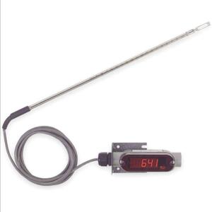 DWYER INSTRUMENTS 641RM-12-LED Air Velocity Transmitter Display, Red LED | AA8UUM 1AEW5