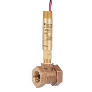 DWYER INSTRUMENTS V6EPB-B-D-4-MI Liquid Flow Switch, 1-1/4 Inch FNPT, 4 gpm, 1000 PSI Max. Pressure, DPDT | CJ2TEQ 55EH06