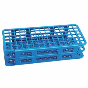 DYNALON 225645-0002 Test Tube Rack, Holds 90 Test Tubes, BencHeightop, 90 Compartments, Autoclavable, Plastic | CP4AFU 401R26
