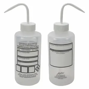 DYNALON 506474-0003 Wash Bottle, 0.34 oz Labware Capacity - English, 1000 mL Labware Capacity - Metric, 5 PK | CP4AGB 483A19