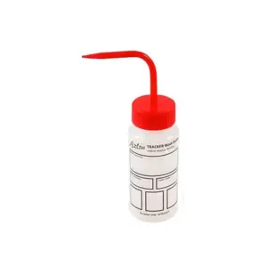 DYNALON 506995-0003 Wash Bottle Red 8-1/8 Inch H - Pack Of 5 | AC9XKM 3LDV1