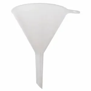 DYNALON 542365-08 Funnel, 16 mm Stem OD Metric, 92 mm Stem Length Metric, 210 mm Labware Height Metric | CP4AEH 401R44