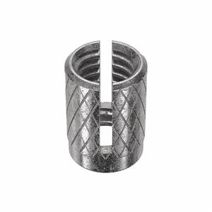 E-Z LOK 240-6CR Knurled Press Insert, 5/8 Inch Length, 18-8 Stainless Steel, 7/16 Inch Drill Size, 5PK | CG6MWR 4ZU23