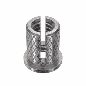 E-Z LOK 260-008CR Knurled Press Insert, 5/16 Inch Length, 18-8 Stainless Steel, 7/32 Inch Drill Size, 10PK | CG6MWW 4ZU36