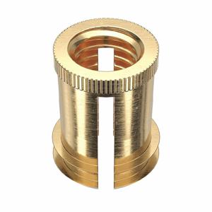 E-Z LOK 270-332-BR Finsert, 3/8 Inch Length, Brass, G Drill Size | CG6MXB 4ZU48