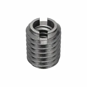 E-Z LOK 329-004 Self Locking Thread Insert, 1/4 Inch Length, Carbon Steel, 5/32 Inch Drill Size | CG6MYL 4ZY16