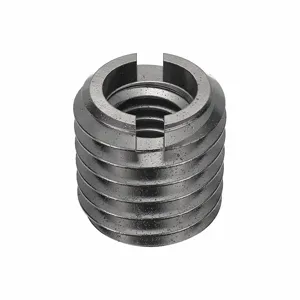 E-Z LOK 335-6 Self Locking Thread Insert, 21/32 Inch Length, Carbon Steel, 17/32 Inch Drill Size | CG6MZU 4ZE32