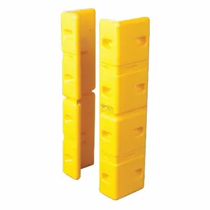 GRAINGER 1725 Corner Guard, Anchor Screws, 6 Inch Overall Width, 42 Inch Overall Lg, 2 PK | CQ7XWW 6YG08