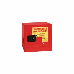 EAGLE 1900XRED Flammable Liquid Safety Cabinet, 2 Gallon, One Door Self Close | CE7RVW