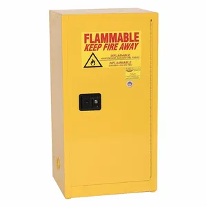 EAGLE 1906X Flammable Safety Cabinet, Manual Close, 23 1/4 Inch x 18 Inch x 44 Inch Size | CE7RNA 55EA76