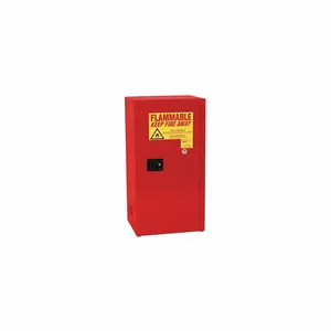 EAGLE 1905XRED Flammable Liquid Safety Cabinet, 16 Gallon, Self Close | CE7RWK