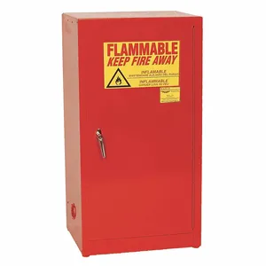 EAGLE 1906XRED Flammable Liquid Safety Cabinet, 16 Gallon | CE7RWQ