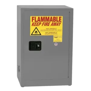 EAGLE 1924XGRAY Flammable Liquid Safety Cabinet | CE7RWY