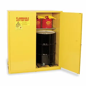 EAGLE 1955X Vertical Drum Safety Cabinet, 110 Gallon | CE7RNM