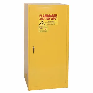 EAGLE 6110X Flammable Liquid Safety Cabinet, 60 Gallon, One Door Self-Close | CE7RPF