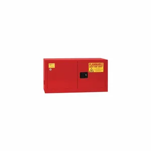 EAGLE ADD14XRED Flammable Liquid Safety Cabinet, 15 Gallon, Self Close, Add On | CE7TBC