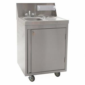 EAGLE PHS-S-C Portable Hand Sink, Eagle, Dual Manual Handle, 0.5 Gpm Flow Rate | CP4AJW 484N51