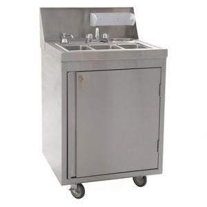 EAGLE PHS-S3-C Portable Hand Sink, Eagle, Dual Manual Handle, 2.2 Gpm Flow Rate | CP4AJX 484N53