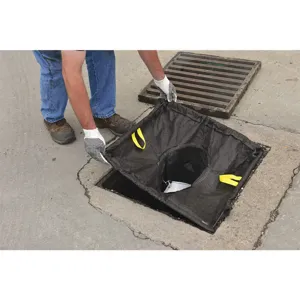 EAGLE T8702B Catch Basin Insert, 500 Gpm, Black, Rectangle Adjustable | AG8DTU