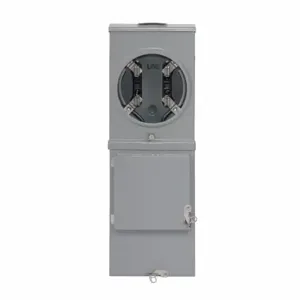 EATON 1009079CH Metered Pedestals With Main Breaker, Resi/Commercial | BJ4QUB