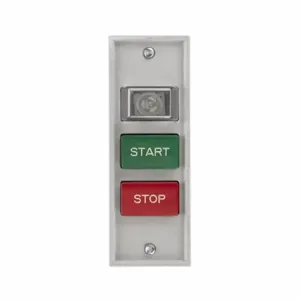 EATON 10250H5310 Pushbutton, 10250H, Assembled Control Station, Heavy-Duty, 110/220V, Nema 1 | BJ4RKC