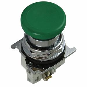 EATON 10250T123-51 Nicht beleuchteter Drucktaster, 30 mm Größe, Momentdruck, grün, 1 Öffner | CJ2XJE 39P519