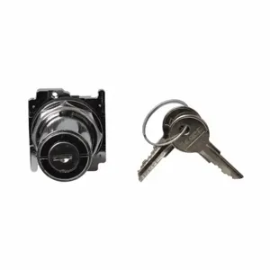 EATON 10250T16526 Pushbutton, Key Operated, Cam 2, Non-Illuminated, Left And Center, Three-Position | BJ4TRY