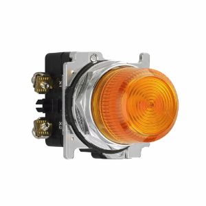 EATON 10250T197LYP24 Pushbutton, Heavy-Duty Watertight And Oiltight Indicating Light, St And ard Actuator | BJ4UHY 39P698